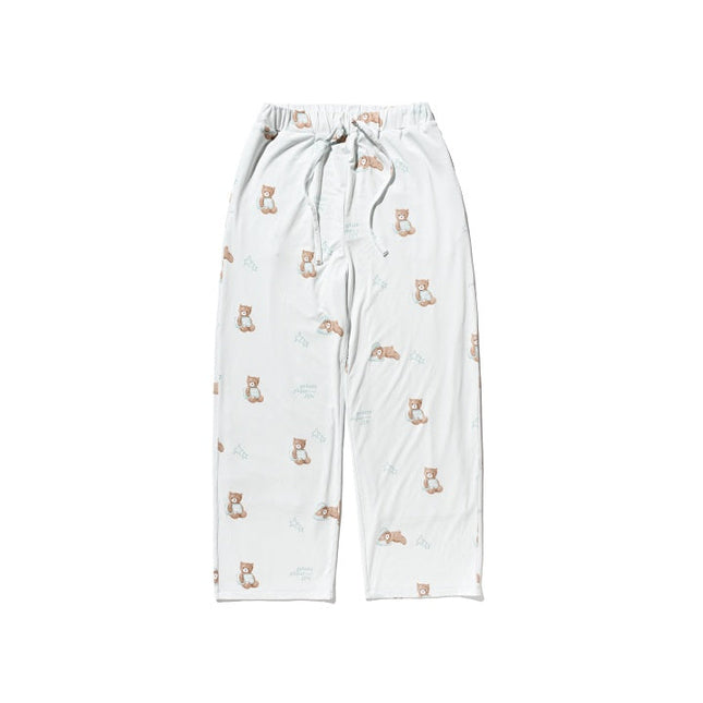 BTS - GELATO PIQUE MEETS JIN OFFICIAL MD BEAR PATTERN LONG PANTS (MINT) - COKODIVE