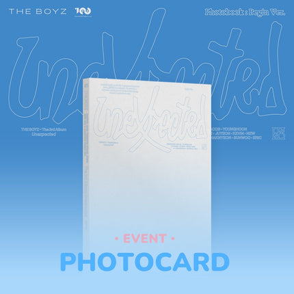 THE BOYZ - UNEXPECTED 3RD ALBUM WITHMUU GIFT PHOTOBOOK VER BEGIN - COKODIVE