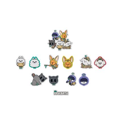 TXT - FINDING MOA PPULBATU WEVERSE ONLINE GIFT OFFICIAL MD BIG STICKER SET - COKODIVE