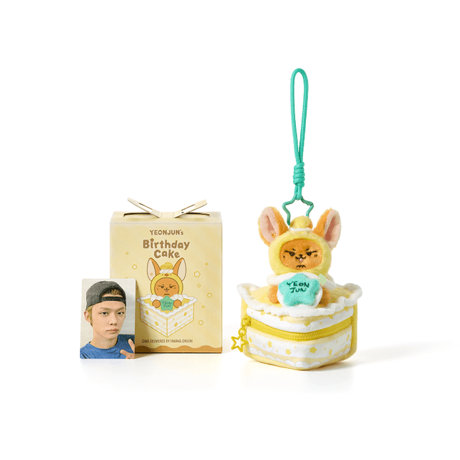 TXT YEONJUN - YEONJUN'S BIRTHDAY CAKE OFFICIAL MD HWANG CHOON CAKE POUCH - COKODIVE
