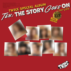 TWICE - TEN : THE STORY GOES ON SPECIAL ALBUM CAST VER SET - COKODIVE