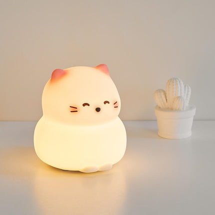 CAT SILICONE MOOD LIGHT (RECHARGEABLE) - COKODIVE