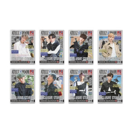 ATEEZ - 8ROOM 7TH ANNIVERSARY POP-UP OFFICIAL MD 7-YEAR CELEBRATION NEWSLETTER - COKODIVE