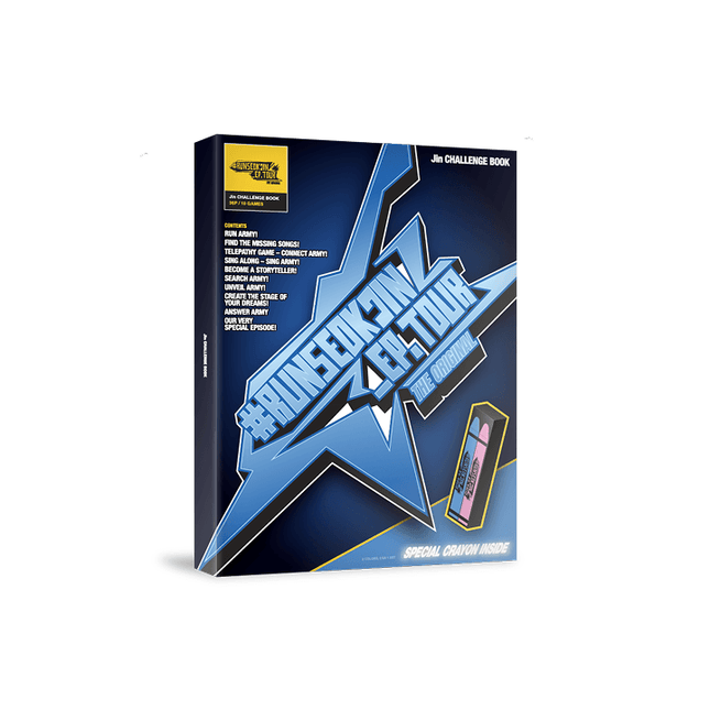 BTS JIN - #RUNSEOKJIN_EP.TOUR IN GOYANG CHALLENGE BOOK - COKODIVE