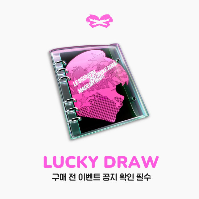 LE SSERAFIM - MADE MY NIGHT 2ND SINGLE ALBUM WITHMUU LUCKY DRAW EVENT CHEMICAL NIGHT VER - COKODIVE