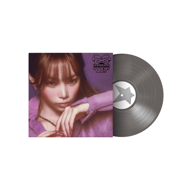 LE SSERAFIM - MADE MY NIGHT 2ND SINGLE ALBUM VINYL CHIC SILVER VER - COKODIVE