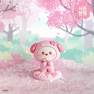 BT21 - CHERRY BLOSSOM LEATHER PATCH FIGURE CHIMMY - COKODIVE