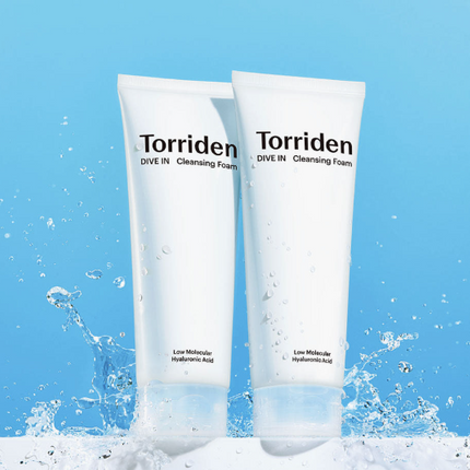 TORRIDEN DIVE IN LOW MOLECULAR HYALURONIC ACID CLEANSING FOAM 150ml (2EA) - COKODIVE