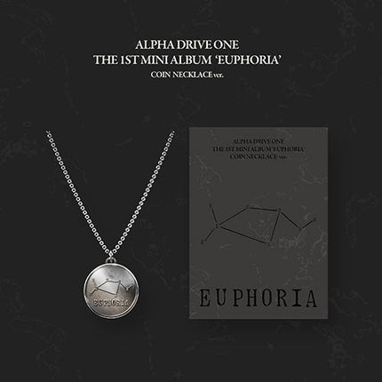 ALPHA DRIVE ONE - EUPHORIA 1ST MINI ALBUM COIN NECKLACE VER - COKODIVE