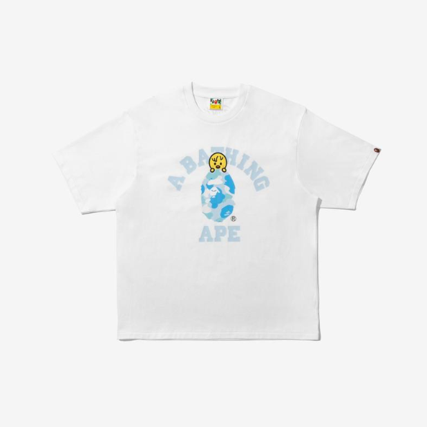 STRAY KIDS - BAPE X STRAY KIDS COLLABORATION OFFICIAL MD BBOKARI COLLEGE TEE M (FELIX) - COKODIVE