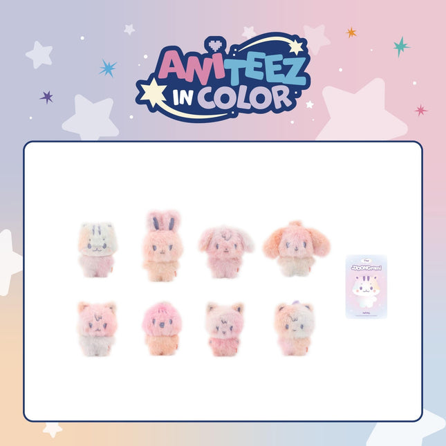 ATEEZ - ANITEEZ IN COLOR POP UP OFFICIAL MD COLOR MIX TINY ANITEEZ DOLL - COKODIVE