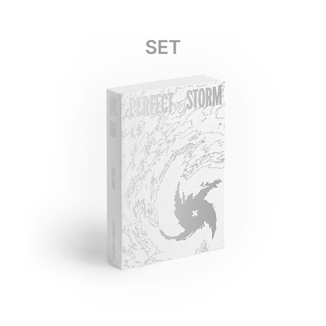 TXT - PERFECT STORM 9TH MINI ALBUM WEVERSE JAPAN GIFT STORM IS COMING VER SET - COKODIVE