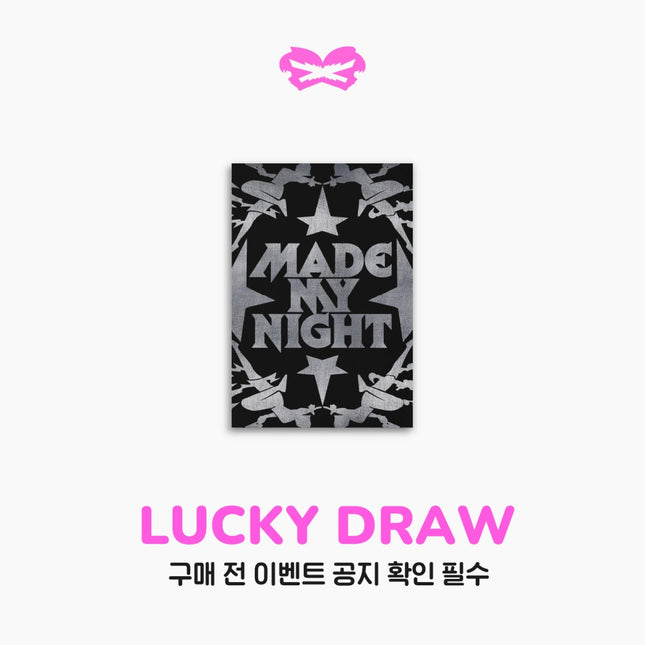 LE SSERAFIM - MADE MY NIGHT 2ND SINGLE ALBUM WITHMUU LUCKY DRAW EVENT COMPACT VER RANDOM - COKODIVE