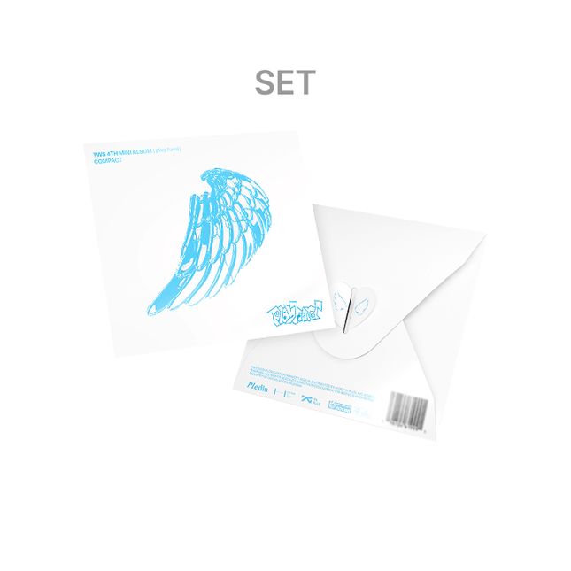 TWS - PLAY HARD 4TH MINI ALBUM WEVERSE SHOP GIFT COMPACT VER SET - COKODIVE