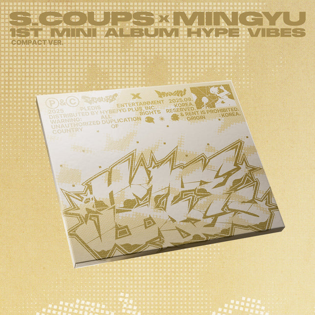 SEVENTEEN S.COUPS X MINGYU - HYPE VIBES 1ST MINI ALBUM YES24 GIFT COMPACT VER RANDOM - COKODIVE