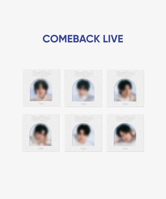 TWS - LAST BELL 1ST SINGLE ALBUM WEVERSE COMEBACK LIVE GIFT COMPACT VER RANDOM - COKODIVE