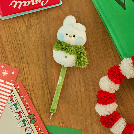 BT21 - MINI MININI PETIT HOLIDAY SNOWMAN DOLL GEL PEN