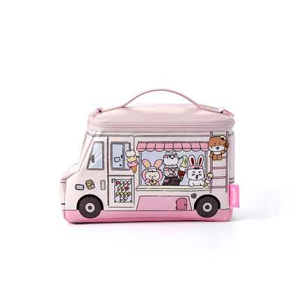[2ND PRE-ORDER] SEVENTEEN - ICE CREAM WITH MINITEEN CHARACTER POP UP OFFICIAL MD COOLER BAG - COKODIVE