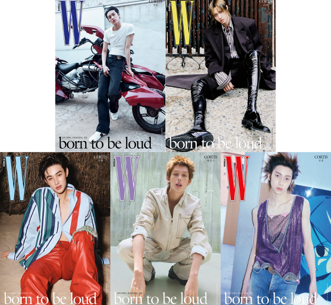 CORTIS - W MAGAZINE VOLUME 6 ISSUE COVER SET - COKODIVE