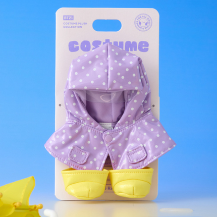 BT21 - RAINY DAY CLOSET RAINCOAT RAINBOOTS SET - COKODIVE