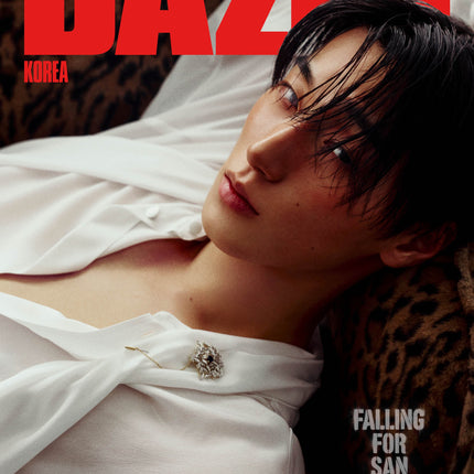 ATEEZ SAN - DAZED & CONFUSED MAGAZINE 2026 FALL EDITION COVER C - COKODIVE