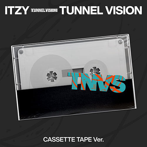 ITZY - TUNNEL VISION MINI ALBUM FANS GIFT CASSETTE TAPE VER - COKODIVE
