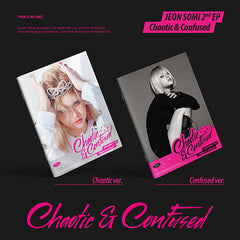 JEON SOMI - CHAOTIC & CONFUSED 2ND EP ALBUM STANDARD SET - COKODIVE