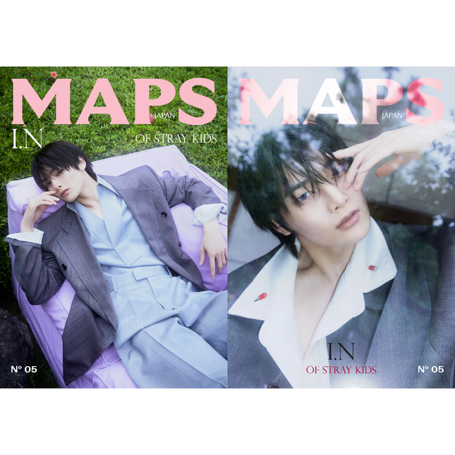 STRAY KIDS I.N - MAPS JAPAN MAGAZINE 2025 NO.05 COVER SET - COKODIVE