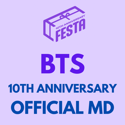 [2ND PRE-ORDER] BTS - 10TH ANNIVERSARY FESTA OFFICIAL MD - COKODIVE