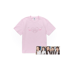 ILLIT - 2025 ILLIT GLITTER DAY IN SEOUL OFFICIAL MD CUBIC CROP T-SHIRT - COKODIVE