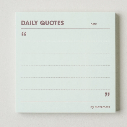 MOTEMOTE STICKY NOTES