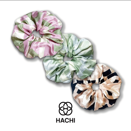 DANCHEONG SCRUNCHIE (DOUBLE RING PATTERN) - COKODIVE
