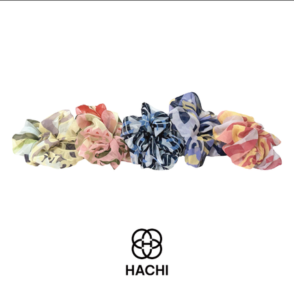 DANCHEONG SCRUNCHIE (LOTUS PATTERN) - COKODIVE