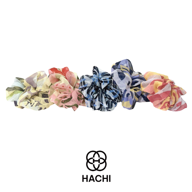 DANCHEONG SCRUNCHIE (LOTUS PATTERN) - COKODIVE