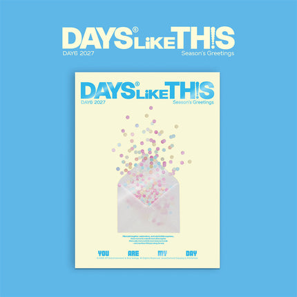 DAY 6 - DAYS LIKE THIS 2027 SEASON'S GREETINGS FANS GIFT - COKODIVE