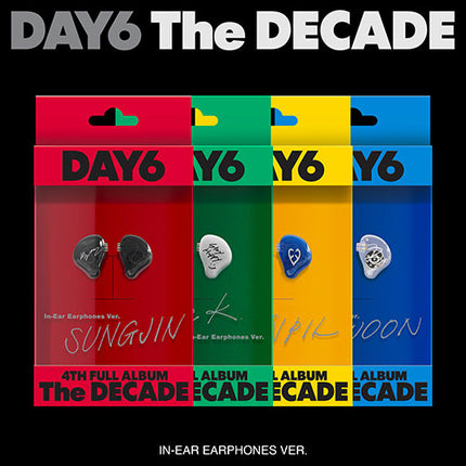 DAY6 - THE DECADE 4TH ALBUM IN-EAR EARPHONE VER SET - COKODIVE