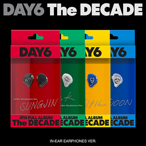 DAY6 - THE DECADE 4TH ALBUM IN-EAR EARPHONE VER SET - COKODIVE