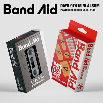 DAY6 - BAND AID 9TH MINI ALBUM JYP SHOP GIFT PLATFORM ALBUM NEMO VER RANDOM - COKODIVE