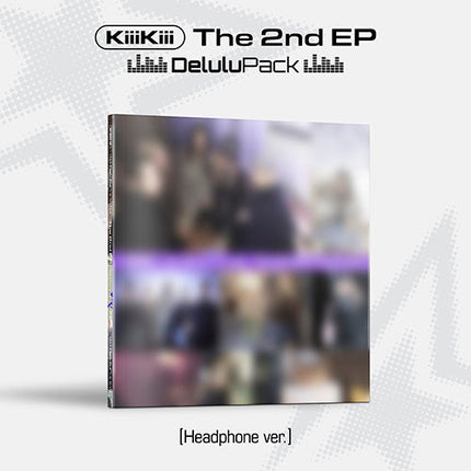 KIIIKIII - DELULU PACK 2ND EP ALBUM STARSHIP SQUARE GIFT HEADPHONE VER - COKODIVE
