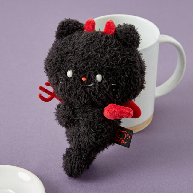 DEVIL CAT PLUSH KEYRING - COKODIVE