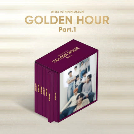 ATEEZ - GOLDEN HOUR : PART.1 10TH MINI ALBUM TOKTOQ GIFT DIGIPAK SET - COKODIVE