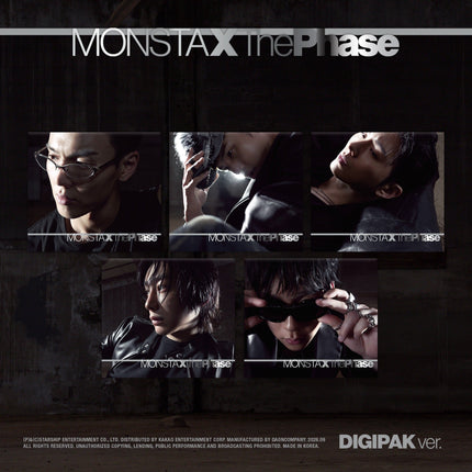 MONSTA X - THE PHASE EP ALBUM DIGIPACK VER RANDOM