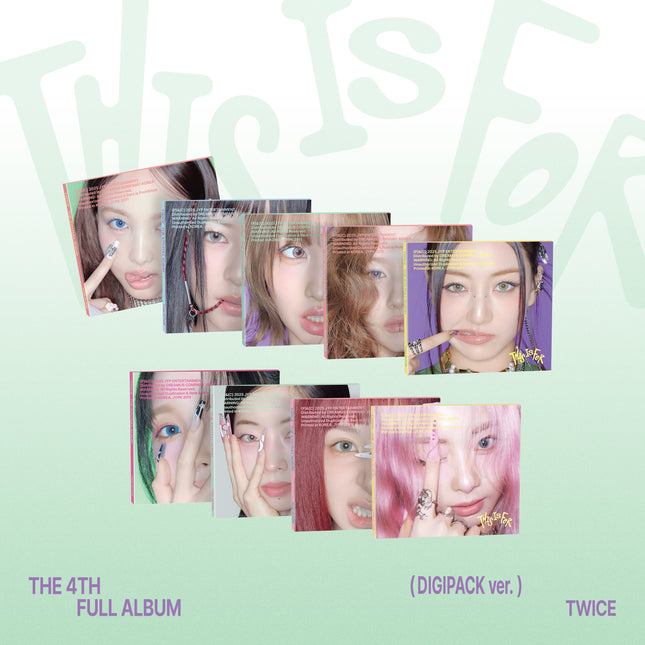 TWICE - THIS IS FOR 4TH FULL ALBUM DIGIPACK VER RANDOM