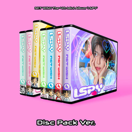 NCT WISH - I SPY 4TH MINI ALBUM DISC PACK VER SET 108 - COKODIVE
