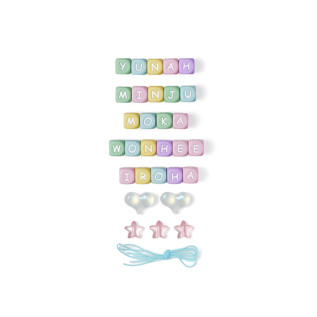 ILLIT - 2025 ILLIT GLITTER DAY IN SEOUL OFFICIAL MD DIY BEADS KEYRING SET - COKODIVE