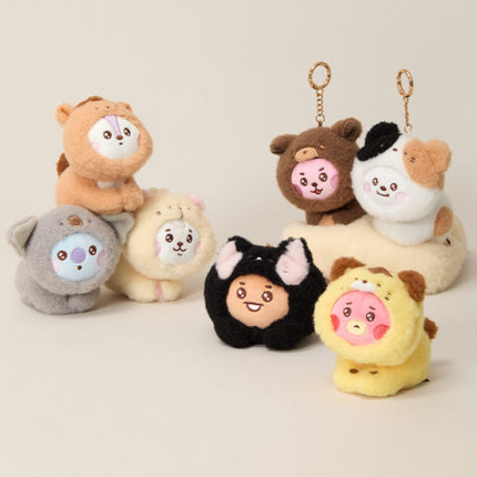 BT21 - BABY MORE FLUFFY DOLL KEYRING - COKODIVE