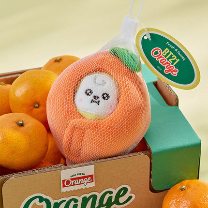 BT21 - ORANGE PARTY OFFICIAL MD BABY DOLL KEYRING - COKODIVE