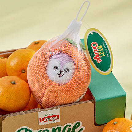 BT21 - ORANGE PARTY OFFICIAL MD BABY DOLL KEYRING - COKODIVE