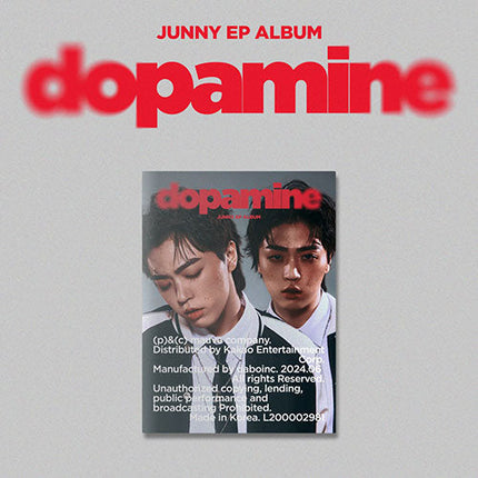 JUNNY - DOPAMINE EP ALBUM PHOTOBOOK - COKODIVE