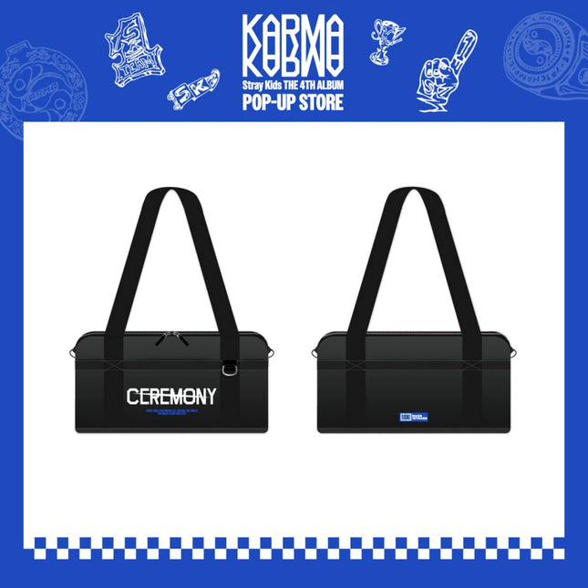 STRAY KIDS - KARMA POP UP STORE OFFICIAL MD DUFFEL BAG - COKODIVE